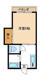 サンセリテ小仲台【2階】の間取り