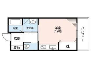 光風館【2階】の間取り