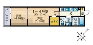 プライムステージ【1階】の間取り