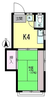 大道寺方【2階】の間取り