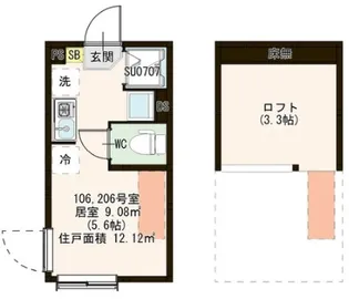 フルハウス【1階】の間取り