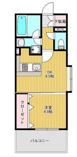 宮城県仙台市宮城野区小田原弓ノ町【マンション】の間取り