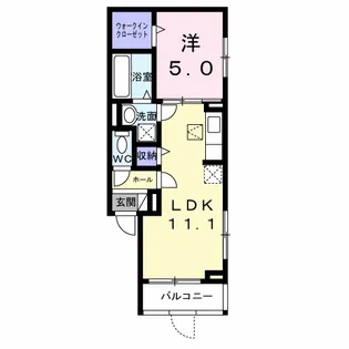 ロイヤルメゾン巽北【1階】の間取り