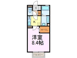 モン・カーサII【1階】の間取り