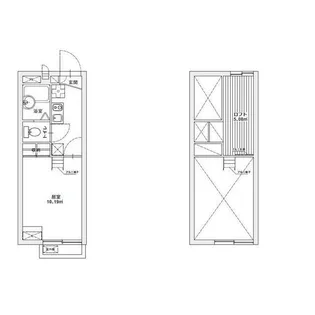 Natura FUNABORI【2階】の間取り