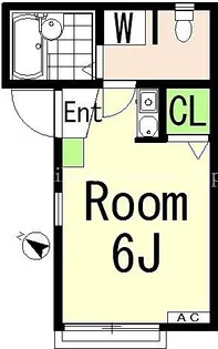 サニー館【2階】の間取り