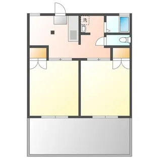GinzaR国分 B【1階】の間取り