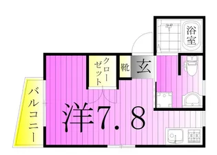 プライムコート【1階】の間取り