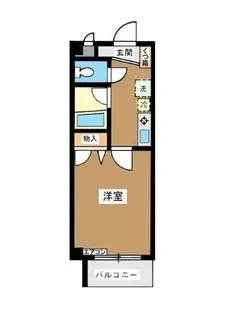 カーサ松原【2階】の間取り