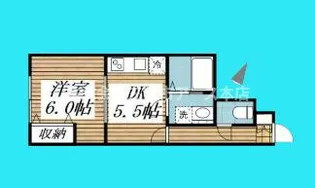 メゾンドトレス【1階】の間取り