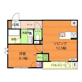 シャーメゾン楓【3階】の間取り