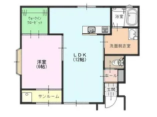 ブレストIV【1階】の間取り