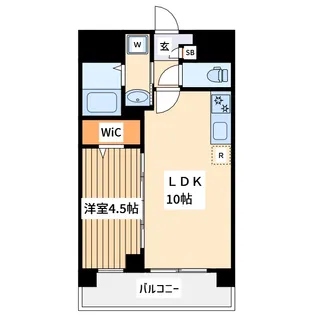 スプリームコート【2階】の間取り