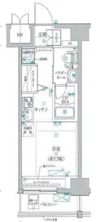 クラリッサ川崎ソレイユ【4階】の間取り