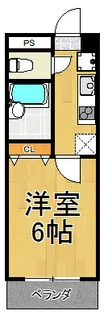 宮本マンション2【5階】の間取り