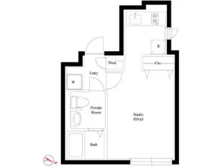 PASEO武蔵小山II【2階】の間取り