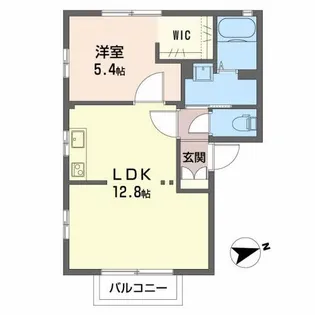 グリーンメゾン新堀B【1階】の間取り