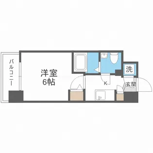 エスリード梅田グランノース【9階】の間取り