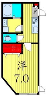 カーサ柴又【2階】の間取り
