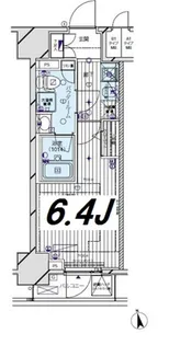 メインステージ亀戸II【8階】の間取り