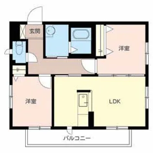 シャーメゾンソレイユ【2階】の間取り