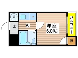 コ-プサンデン【1階】の間取り