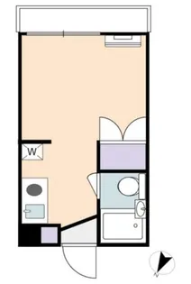 パークサイド若林【2階】の間取り