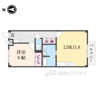 CasaForesta【1階】の間取り