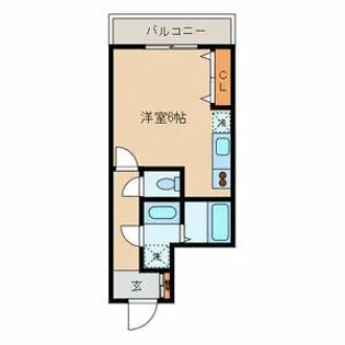 東京都目黒区東山2【マンション】の間取り