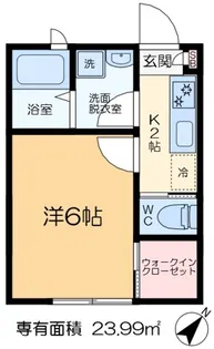 カーサ柴又【2階】の間取り
