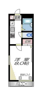 コンフォートK【2階】の間取り