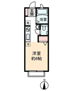 ラ フィエルテ【1階】の間取り