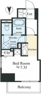 東京都杉並区阿佐谷北1【マンション】の間取り