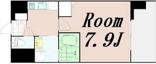 ベラジオ京都西院ウエストシティII【6階】の間取り