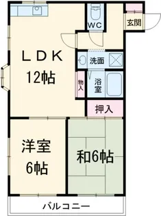 MORIZENマンション【2階】の間取り