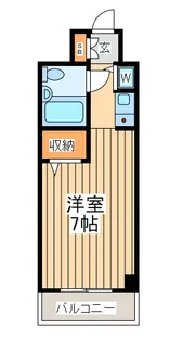 ジョイフル川崎弐番館【3階】の間取り