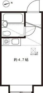 パンシオン豊島園A棟【1階】の間取り