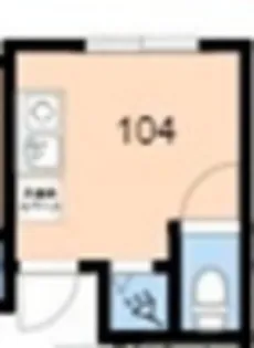 TOKYOβ西新井大師西7【1階】の間取り