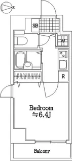 OLIO芝浦【7階】の間取り