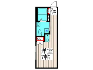 COCO新小岩【1階】の間取り