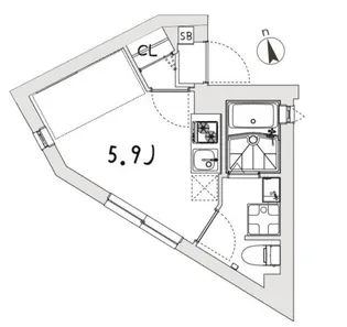 ロータス千歳船橋【2階】の間取り