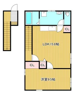 オレンジハイツIII【2階】の間取り