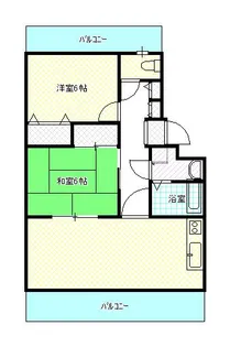 ブルーボネットIII番館【3階】の間取り