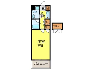 エトス高宮【4階】の間取り