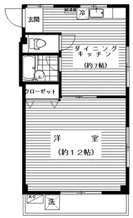 Uハイム【3階】の間取り