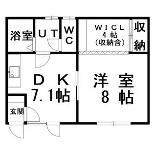 山口マンション【2階】の間取り