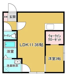 ベル シエル【2階】の間取り