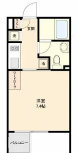 GRAN PASEO新宿【4階】の間取り
