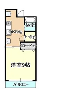 ハイグランディー松永【2階】の間取り