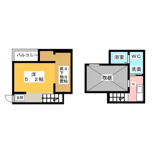 エスペランサ・エイト【2階】の間取り